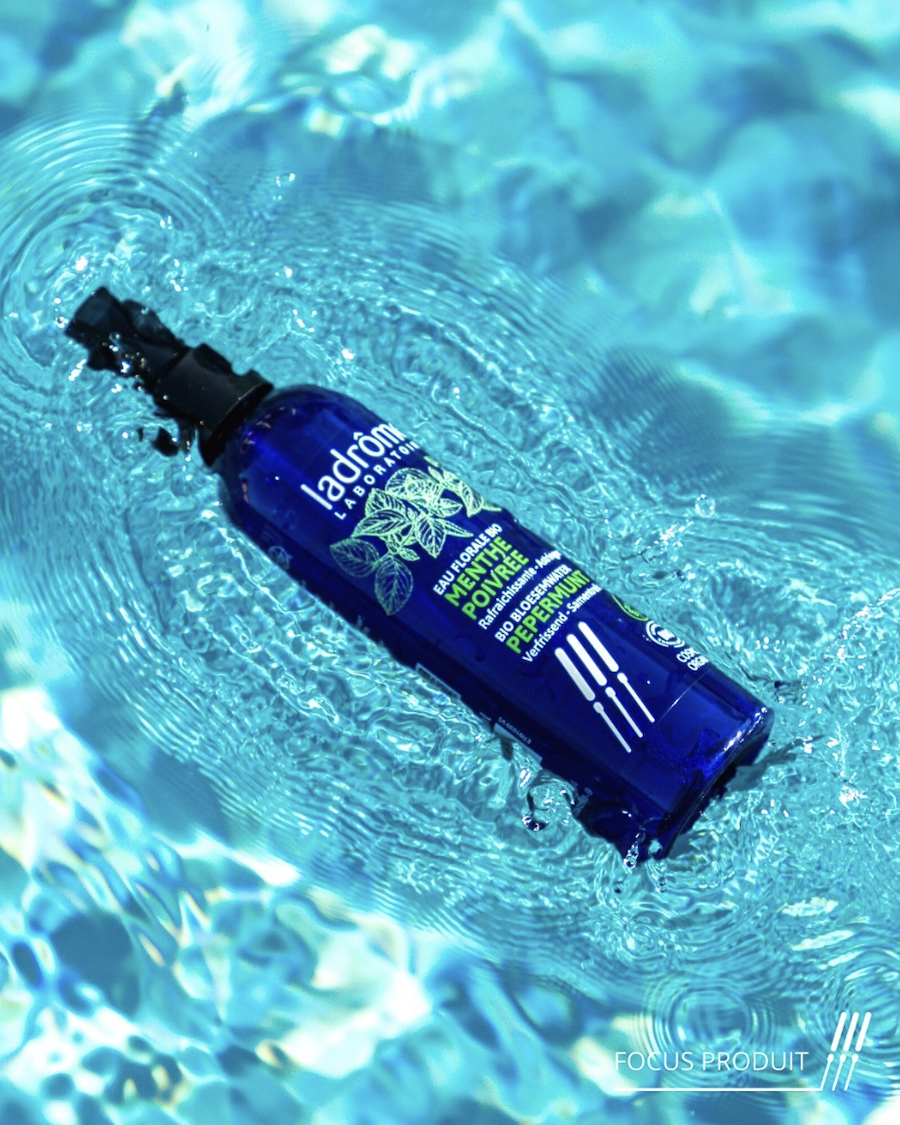eau florale menthe ladrome bio
