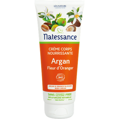 Argan & orange blossom body cream - Natessance - Body