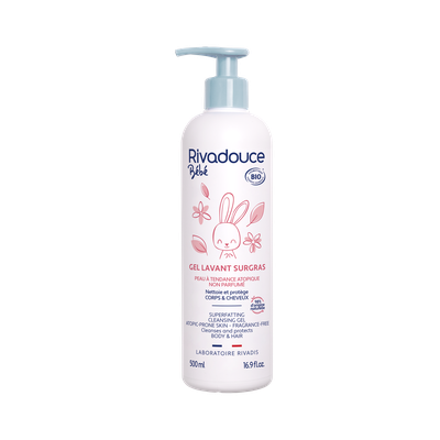 Superfatting cleansing gel - RIVADOUCE - Baby / Children